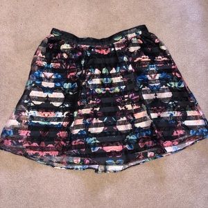 Pull on skirt with pockets!